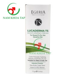 Egeria Lucaderma-TS 75g Tim kozmetik - Dưỡng ẩm, chống ngứa cho mọi loại da