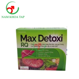 Max Detoxi RQ - Hỗ trợ tăng cường chức năng gan hiệu quả