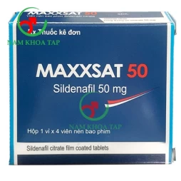 Maxxsat 50 - Thuốc cường dương Ấn Đố hiệu quả của hãng Fourrts