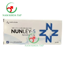 Nunley-5 - Apixaban 5mg Davipharm