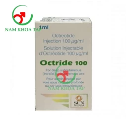 Octride 100 - Octreotid 0,1mg/ ml Sun Pharma