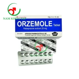 Orzemole tablet - Rabeprazol natri 20mg Aprogen