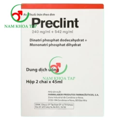 Preclint - Thuốc làm sạch ruột trước khi phẫu thuật nội soi