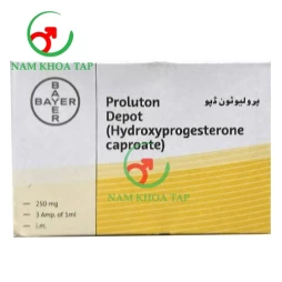 Proluton Depot 250mg Bayer - Thuốc điều trị sinh non của Đức