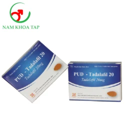 PUD-Tadalafil 20 Phuongdong pharma - Điều trị rối loạn chức năng cương dương ở nam giới