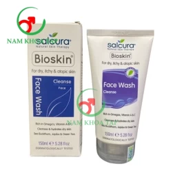 Salcura Bioskin Face Wash Cleanse 150ml - Sữa rửa mặt giúp làm sạch da hàng ngày