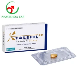 Talefil 20 - Thuốc điều trị rối loạn cương hiệu quả của BV Pharma