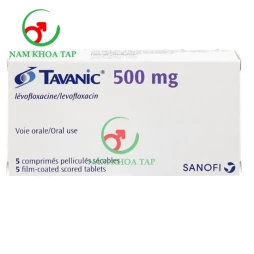 Tavanic 500mg Sanofi (viên) - Thuốc điều trị nhiễm khuẩn