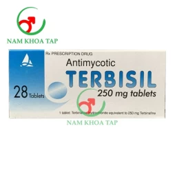 Terbisil 250mg Santa Farma (28 viên) - Thuốc điều trị nấm