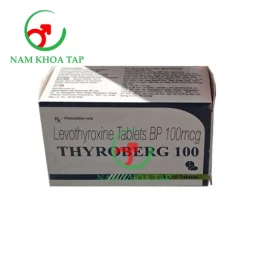Thyroberg 100 - Levothyroxin natri 100mcg Steril-Gene