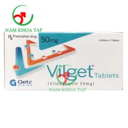 Vilget 50mg Getz Pharma - Cải thiện sự kiểm soát đường huyết