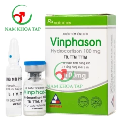 Vinphason 100mg Vinphaco - Điều trị tình trạng suy vỏ thượng thận