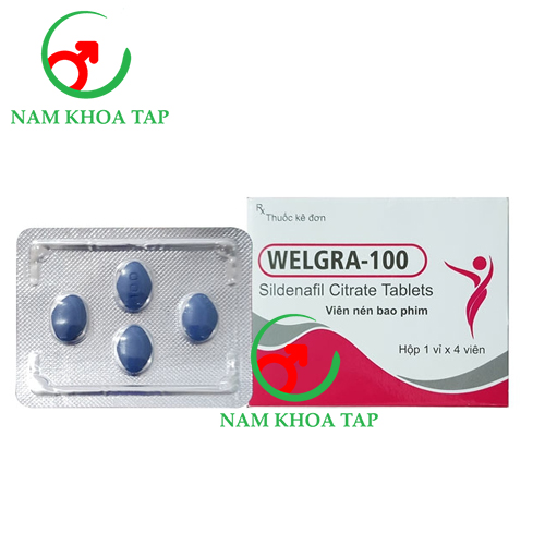 Welgra-100 - Thuốc điều trị rối loạn cương dương hiệu quả