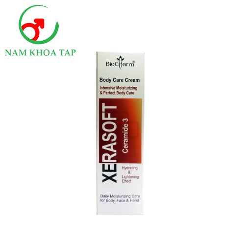 Xerasoft Ceramide 3 Body Care Cream 150ml Biocharm - Dưỡng ẩm sâu, duy trì độ ẩm trên da