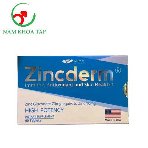 Zincderm Protab Laboratories - Hỗ trợ làm tăng cường sức khỏe, hệ miễn dịch