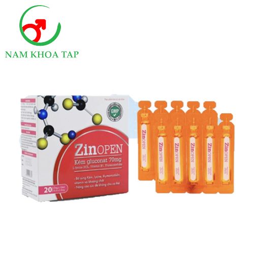 Zinopen Vgas Pharma - Sản phẩm giúp bổ sung kẽm và các vitamin cần thiết cho cơ thể
